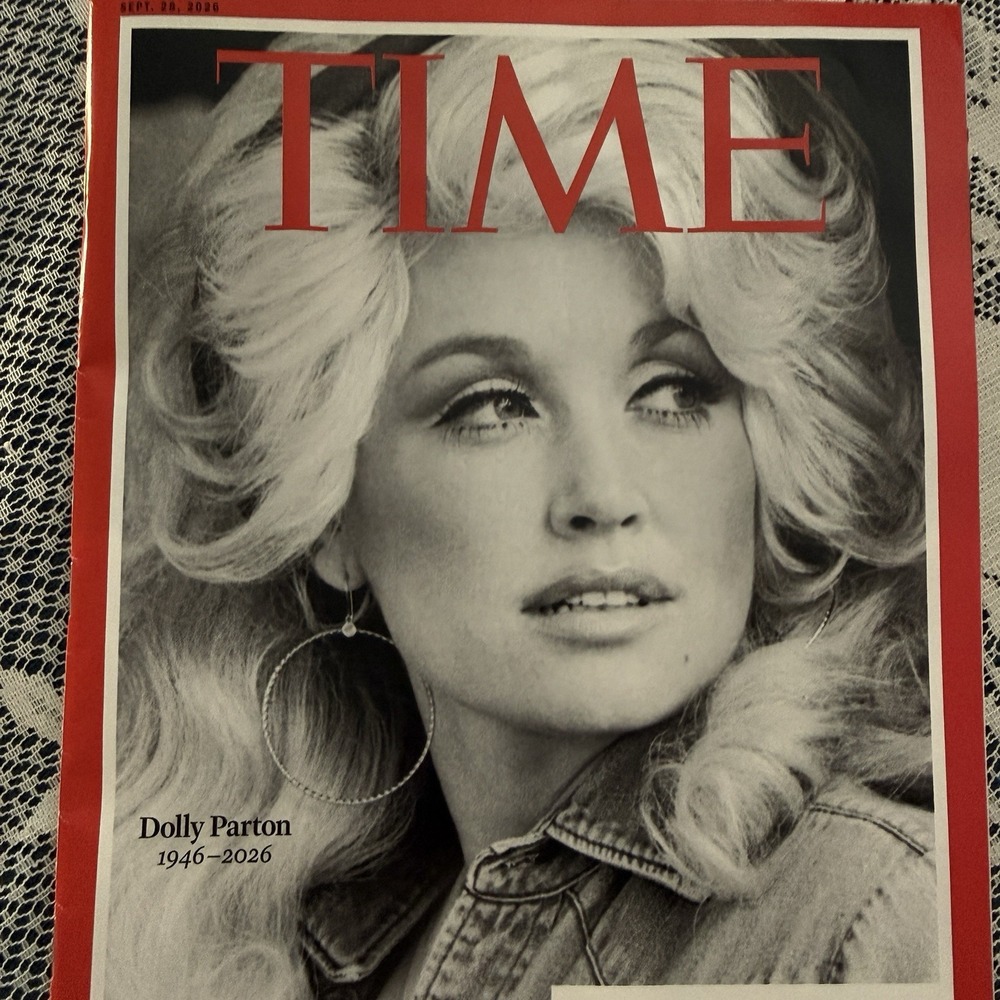 TIME Magazine September 28 2026 Dolly Parton 1946-2026 Tribute NEW with Address